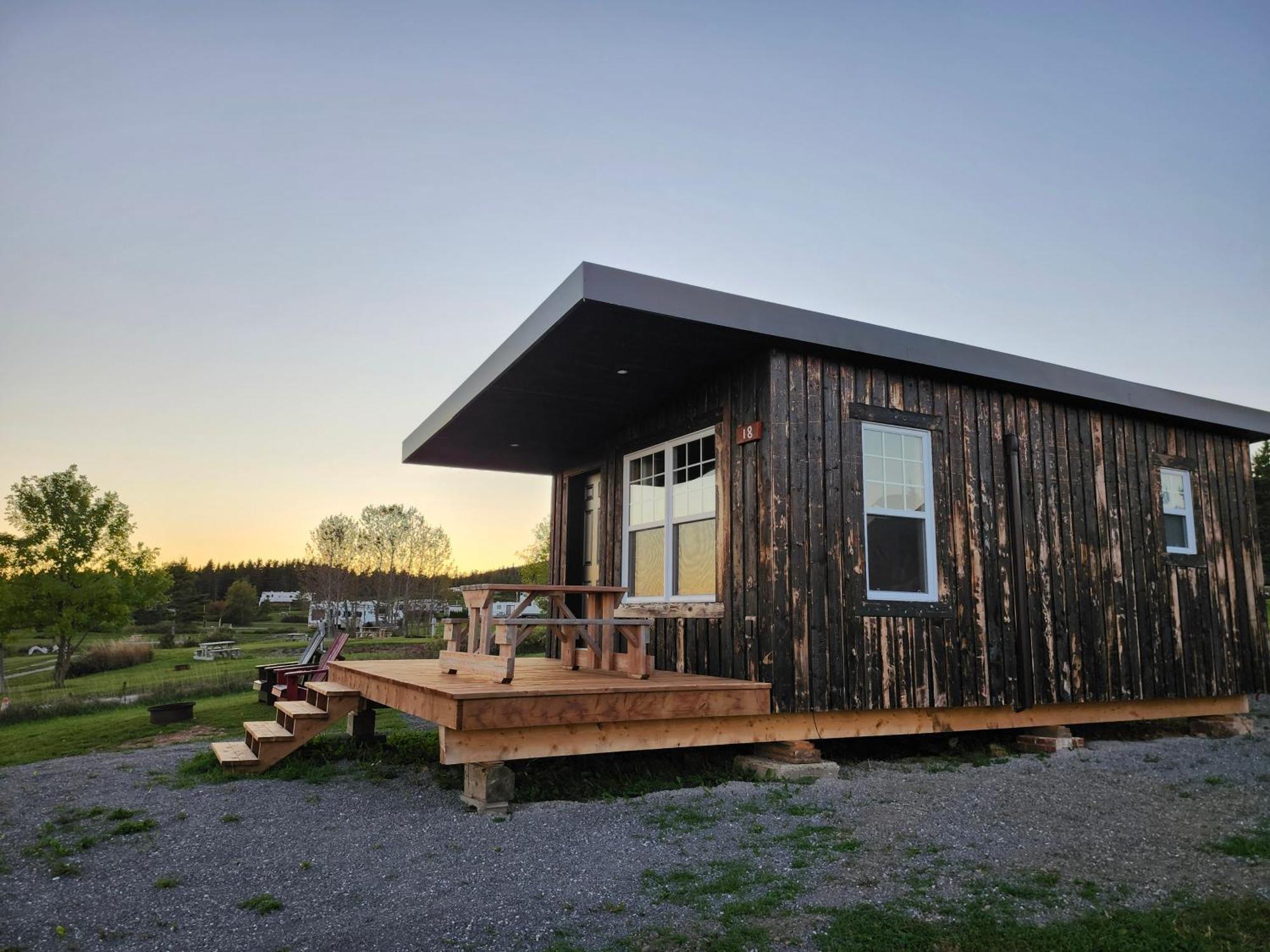 Chalets Nature Océan Percé Exterior foto