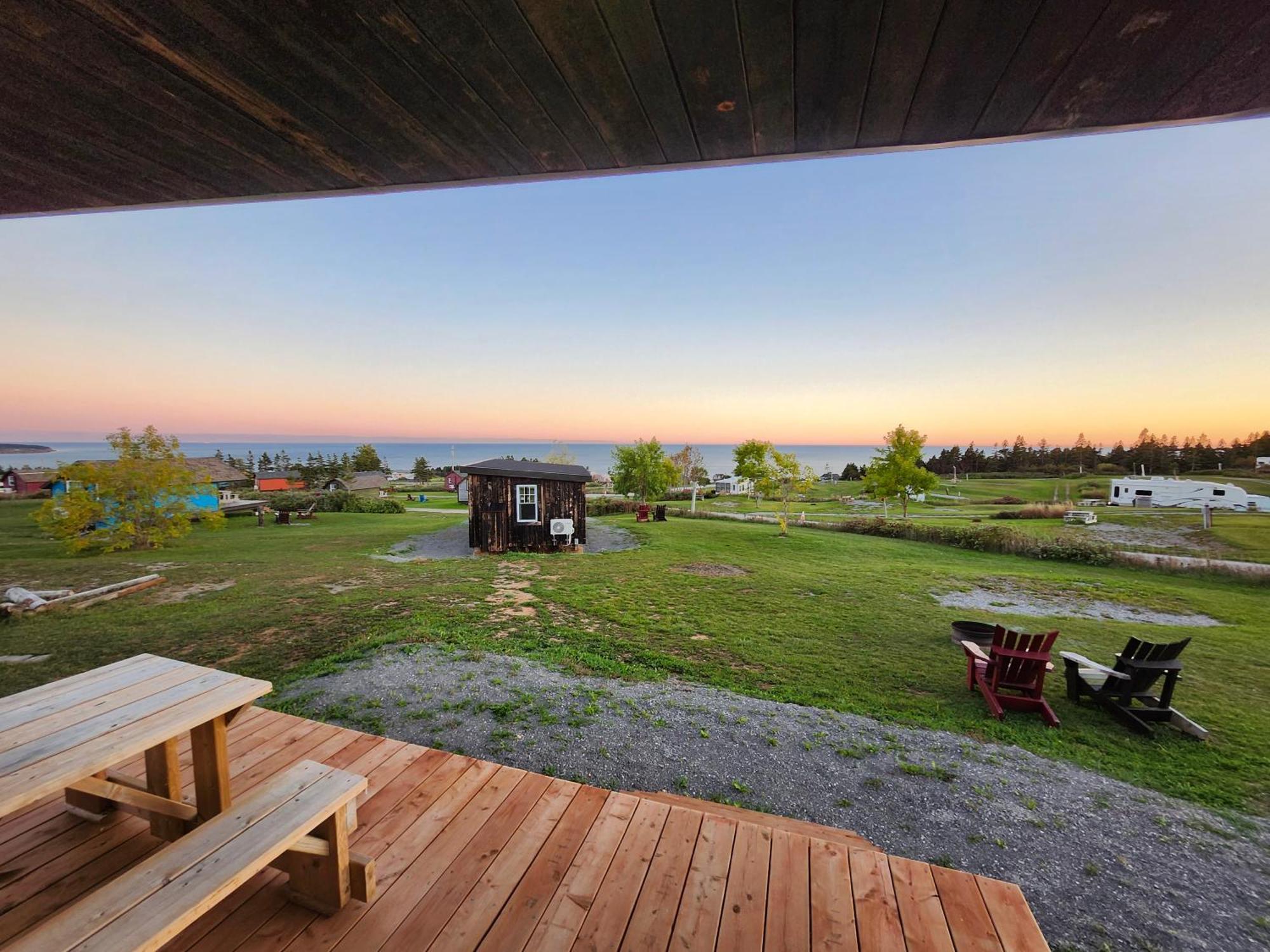 Chalets Nature Océan Percé Exterior foto