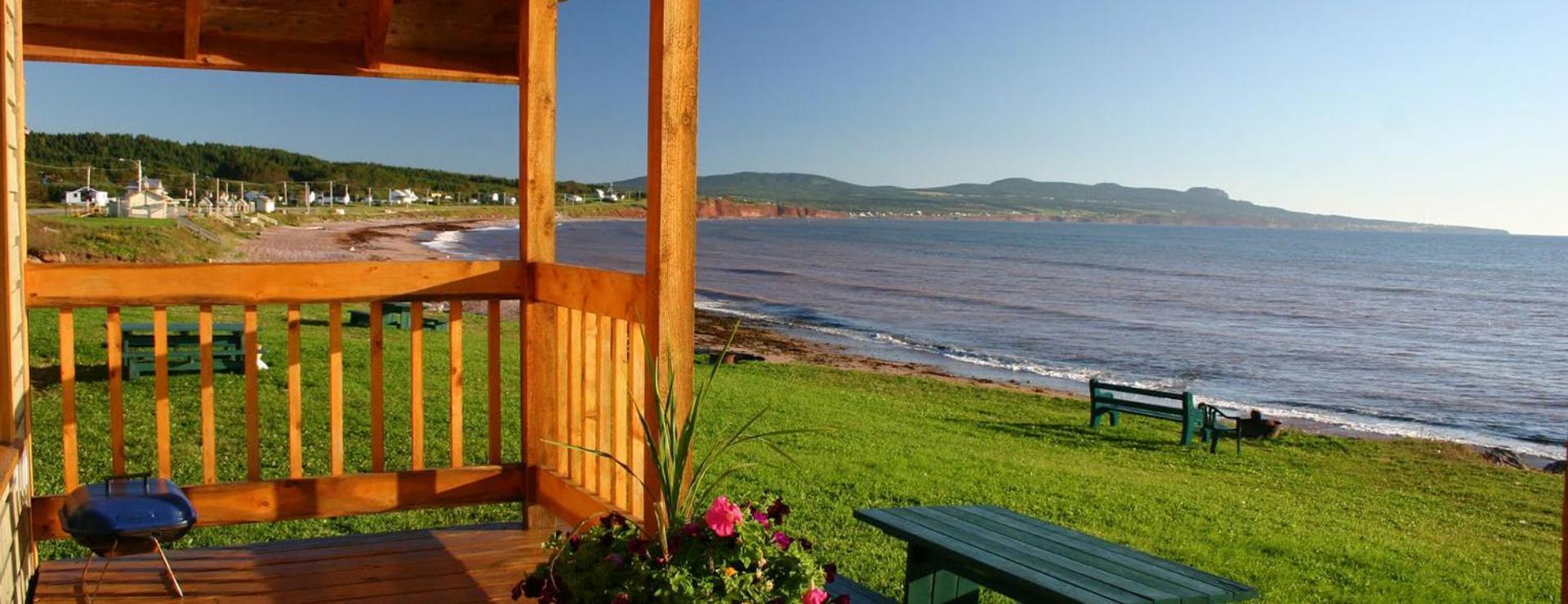 Chalets Nature Océan Percé Exterior foto